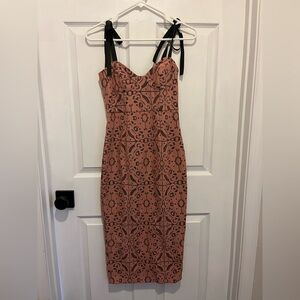 ASOS midi wedding guest or party dress
